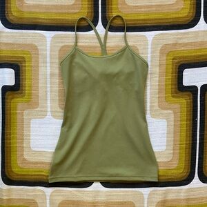 lululemon green racer back tank